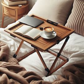 Retractable Wood Table